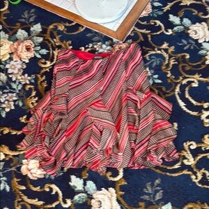Lauren by Ralph Lauren   Asymmetrical Ruffled Skirt.‎ Worn once